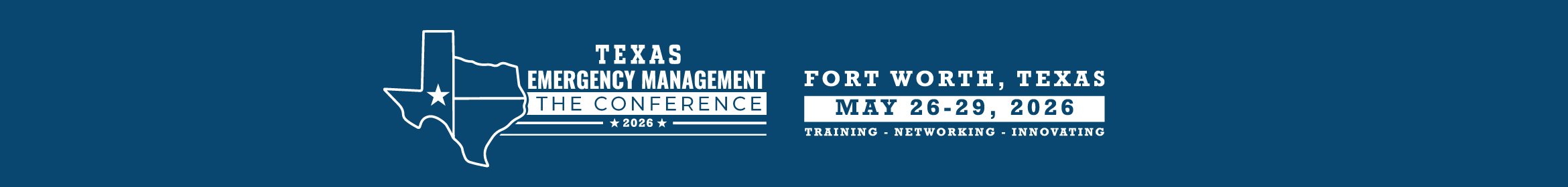 2026 Texas Emergency Management Conference Main banner